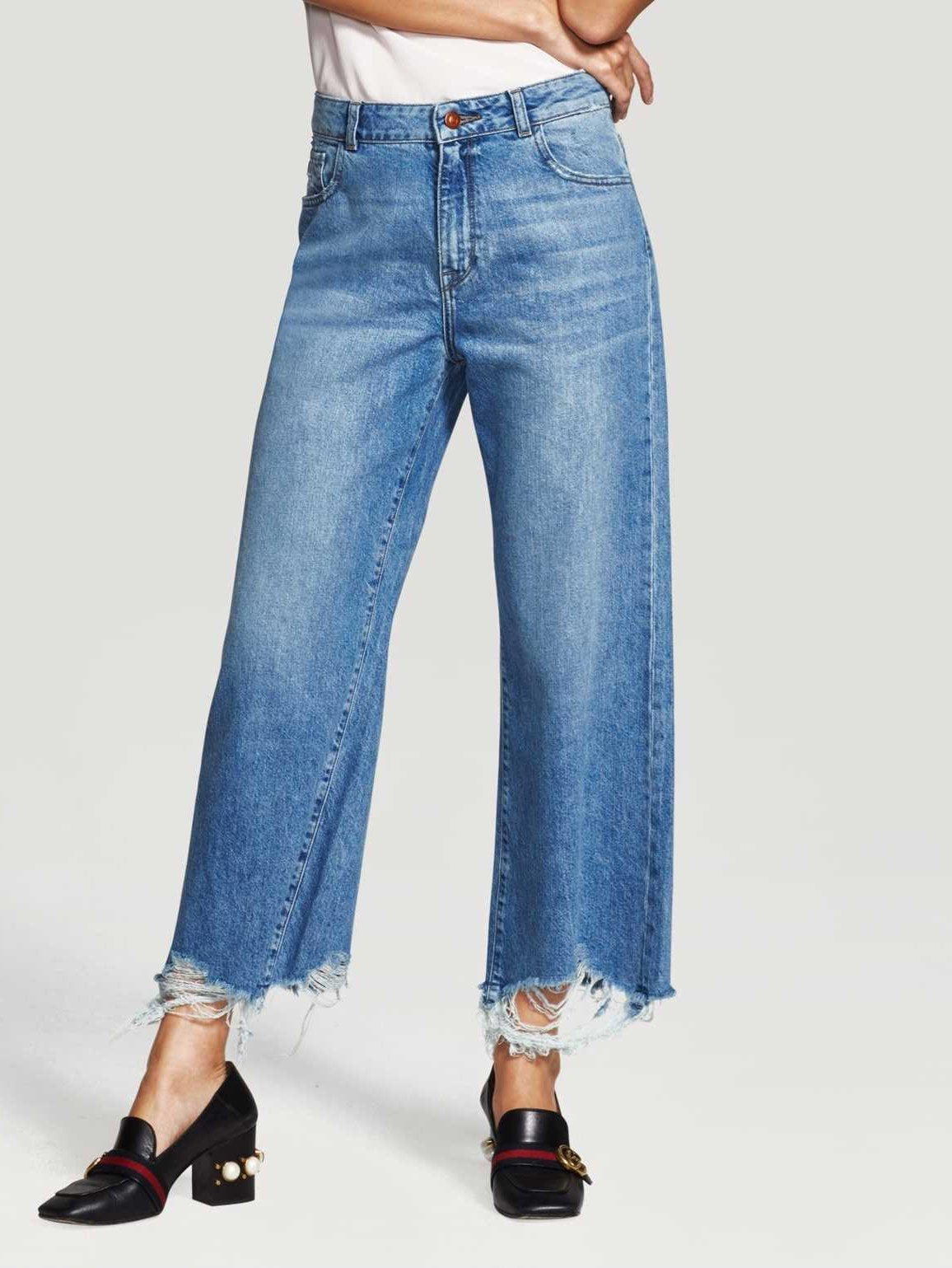 Women - Hepburn High Rise Wide Leg Slate - DL1961