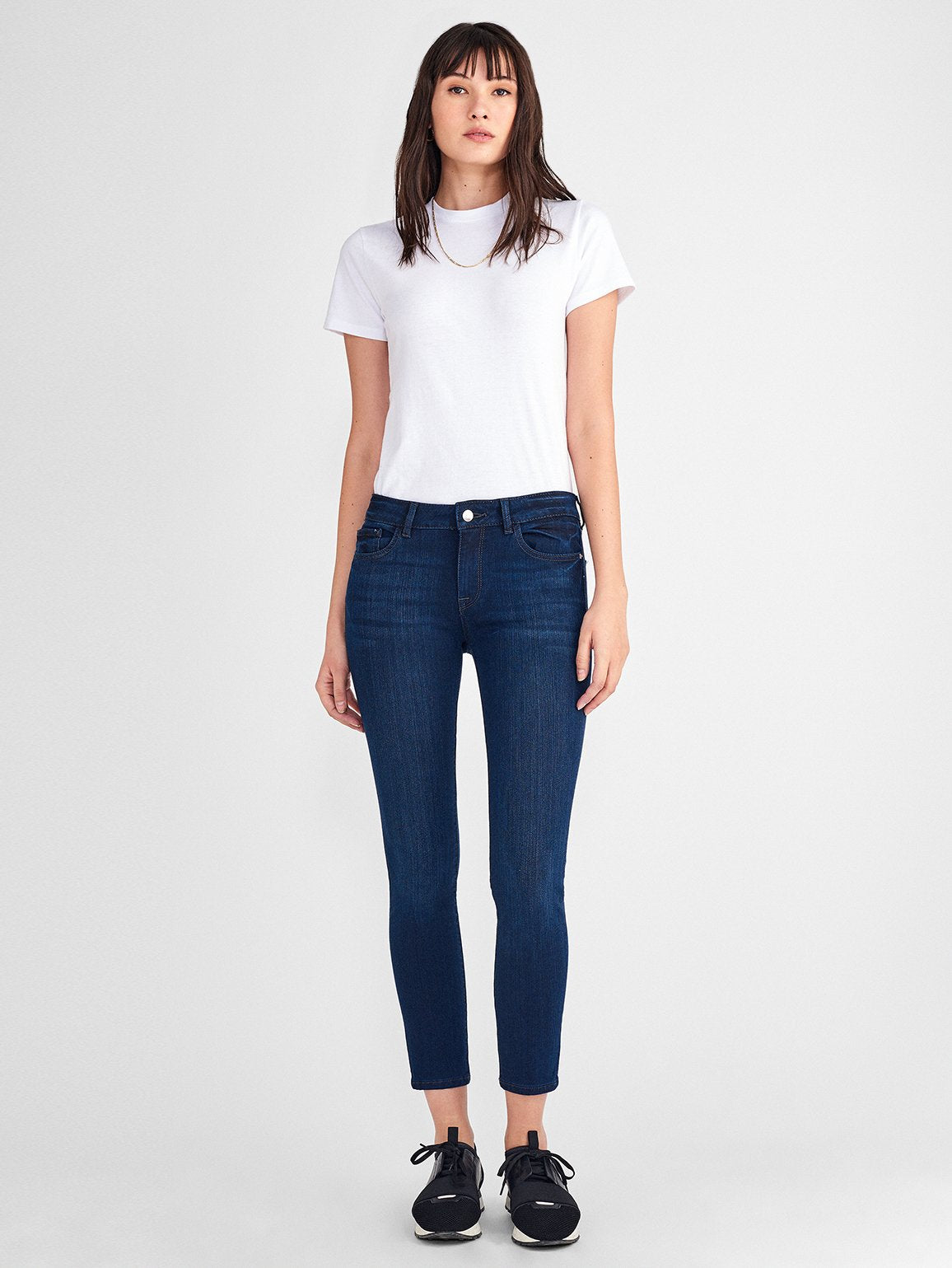 Margaux Mid Rise Ankle Skinny Moscow