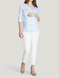 Women - Florence Maternity Instasculpt Cropped Porcelain - DL1961