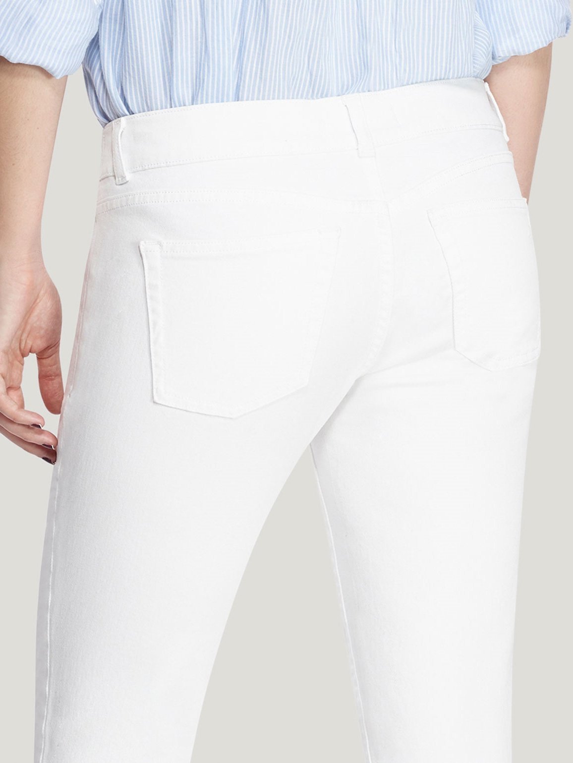 Women - Florence Maternity Instasculpt Cropped Porcelain - DL1961