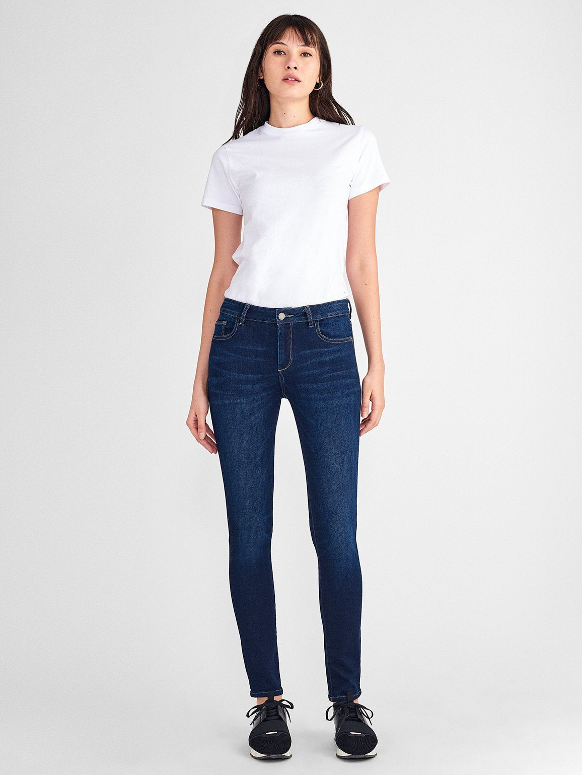 Florence Mid Rise Skinny Crux