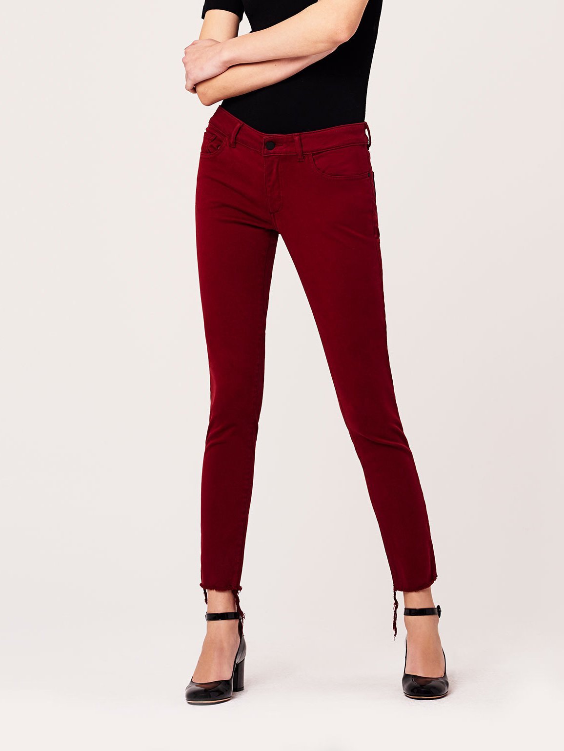 Women - Emma Low Rise Skinny Rhubarb - DL1961