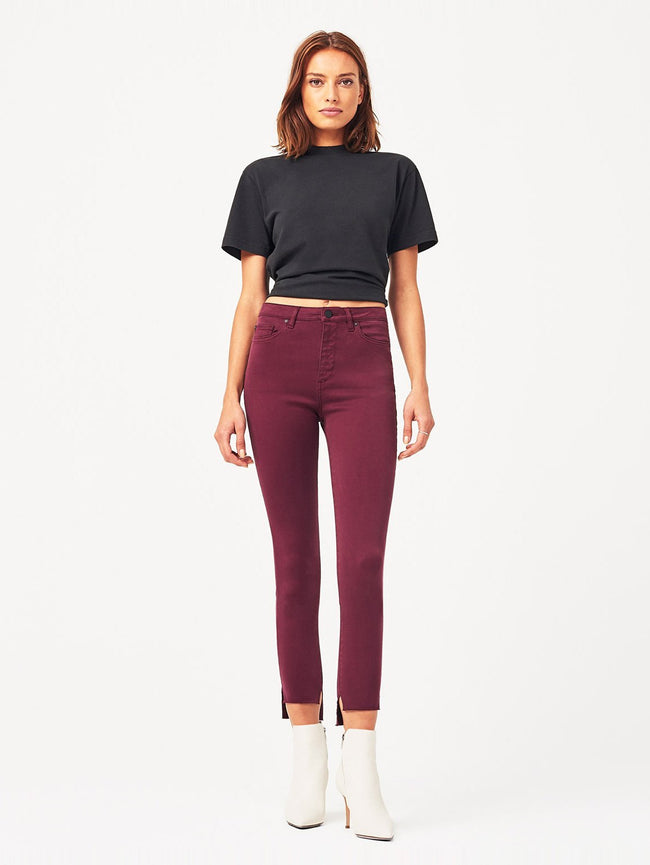 Women - Chrissy Trimtone Skinny Rouge Noir - DL1961