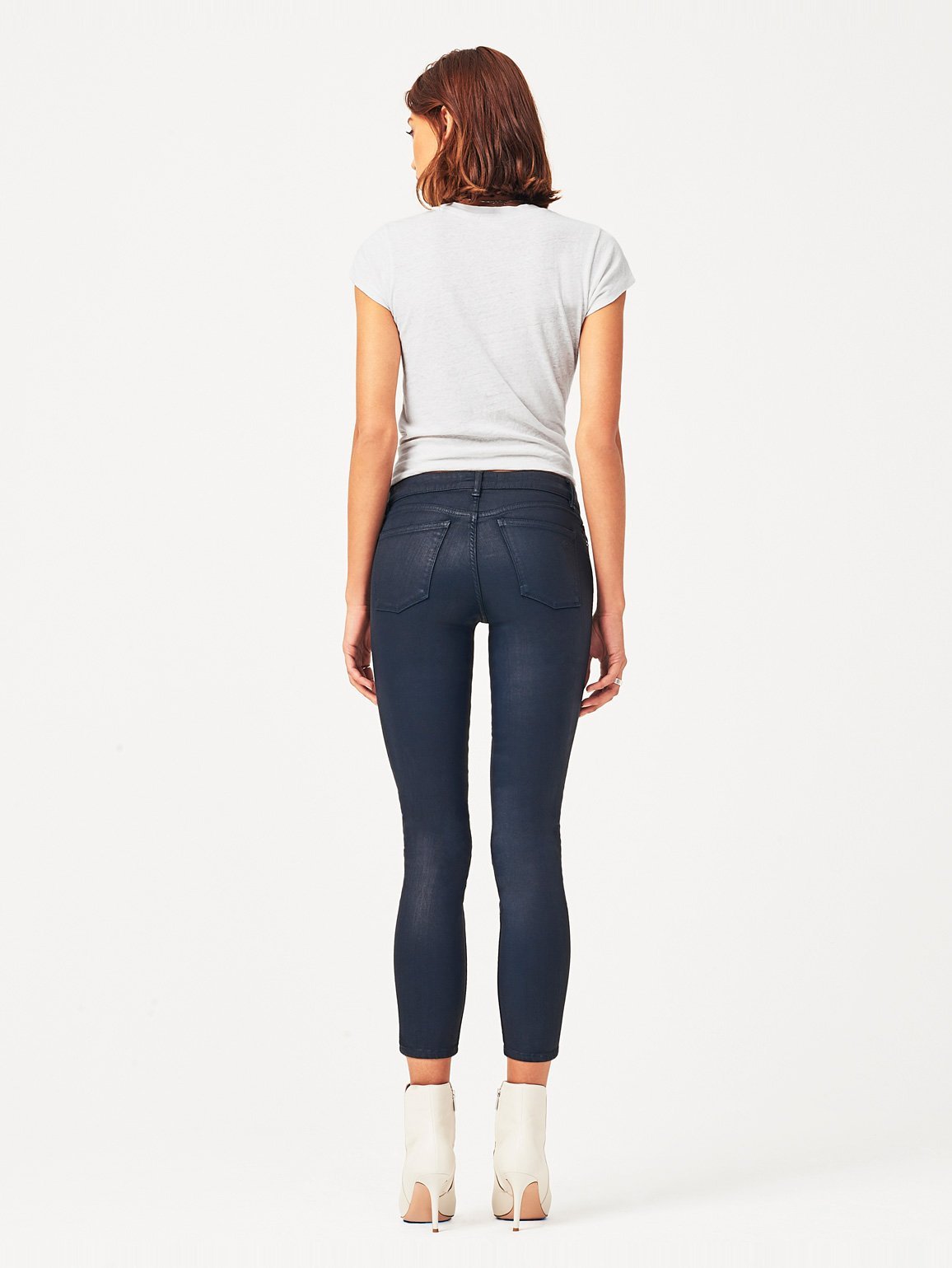 Women - Florence Instasculpt Cropped Deep Emerald - DL1961