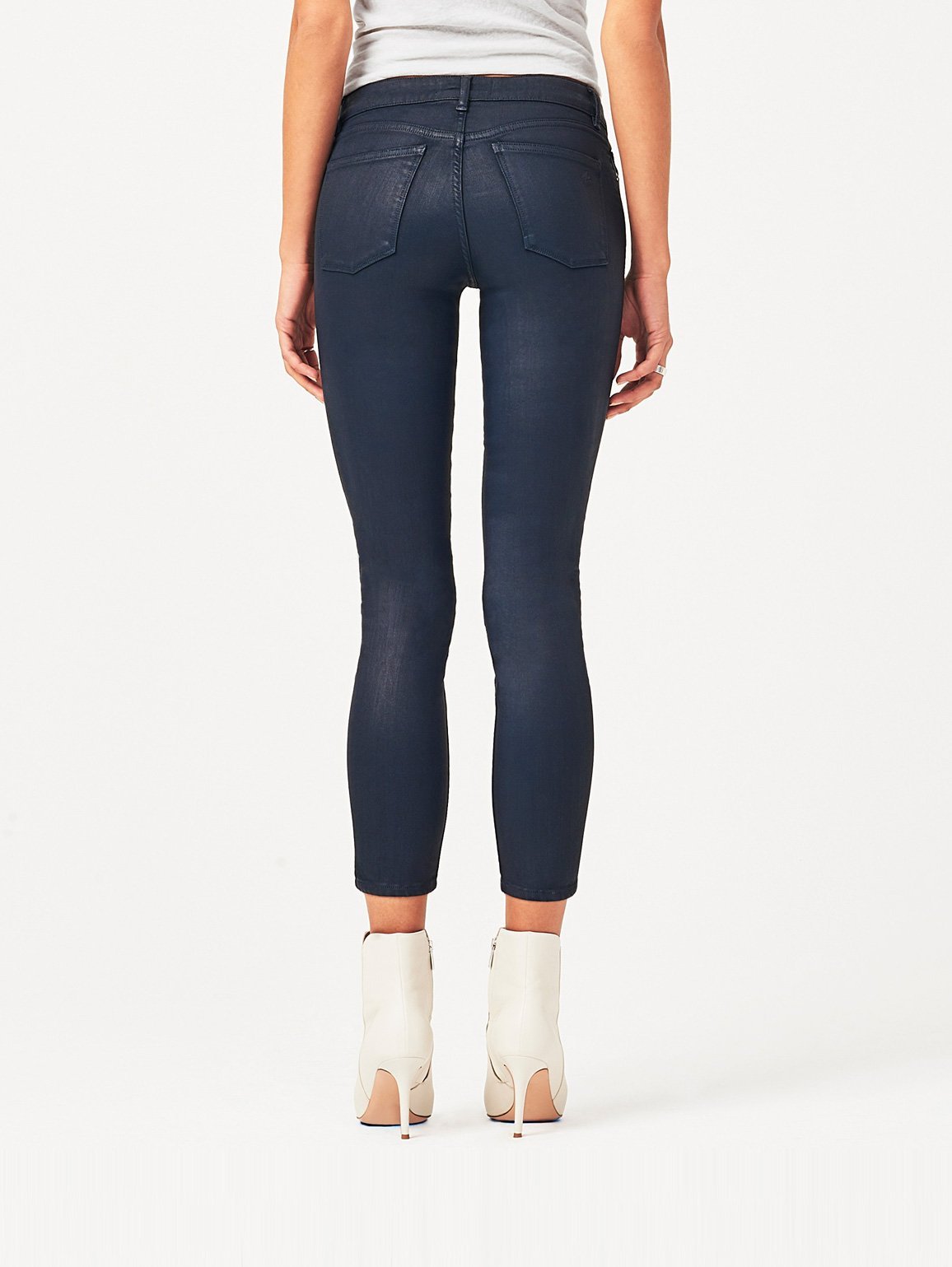 Women - Florence Instasculpt Cropped Deep Emerald - DL1961