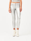 Women - Florence Instasculpt Cropped Flat Silver - DL1961