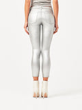 Women - Florence Instasculpt Cropped Flat Silver - DL1961