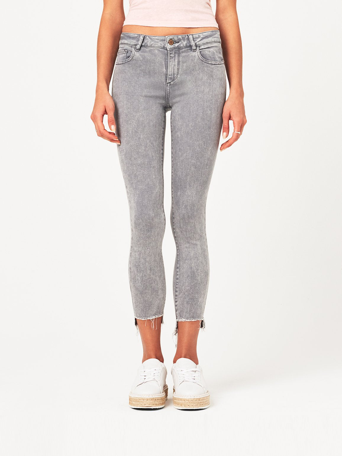 Florence Crop Mid Rise Skinny Nova