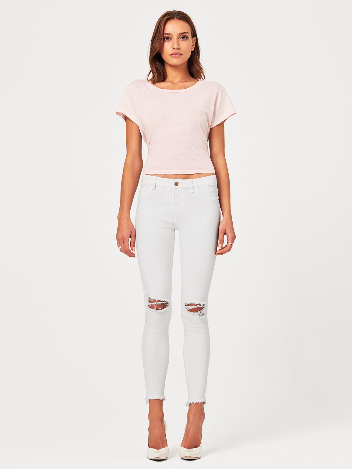 Margaux Mid Rise Ankle Skinny Newport