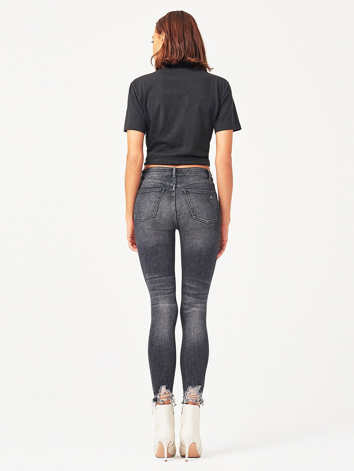 Women - Farrow Instaslim Ankle Light Smoke - DL1961