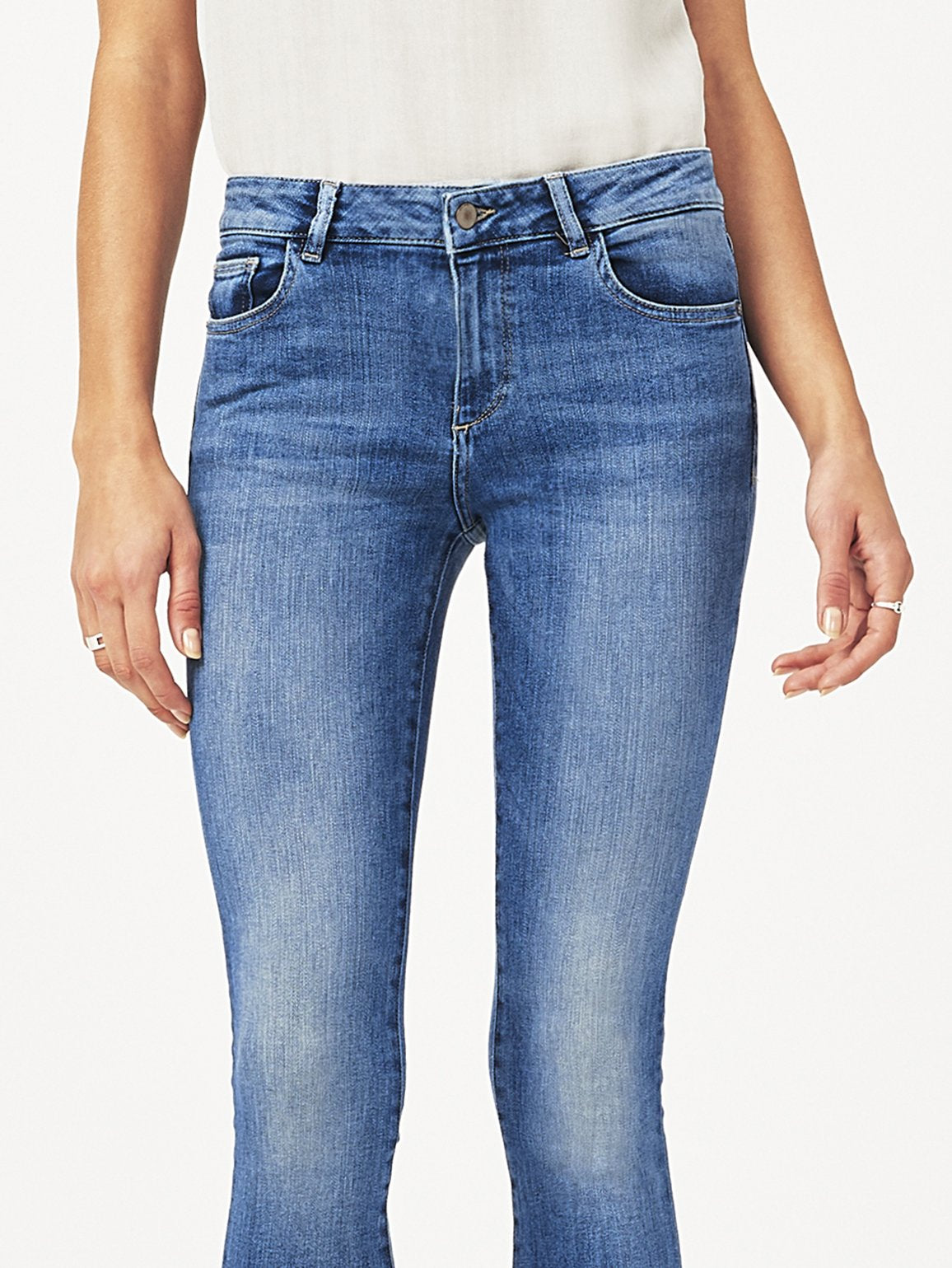 Florence Mid Rise Skinny Wells