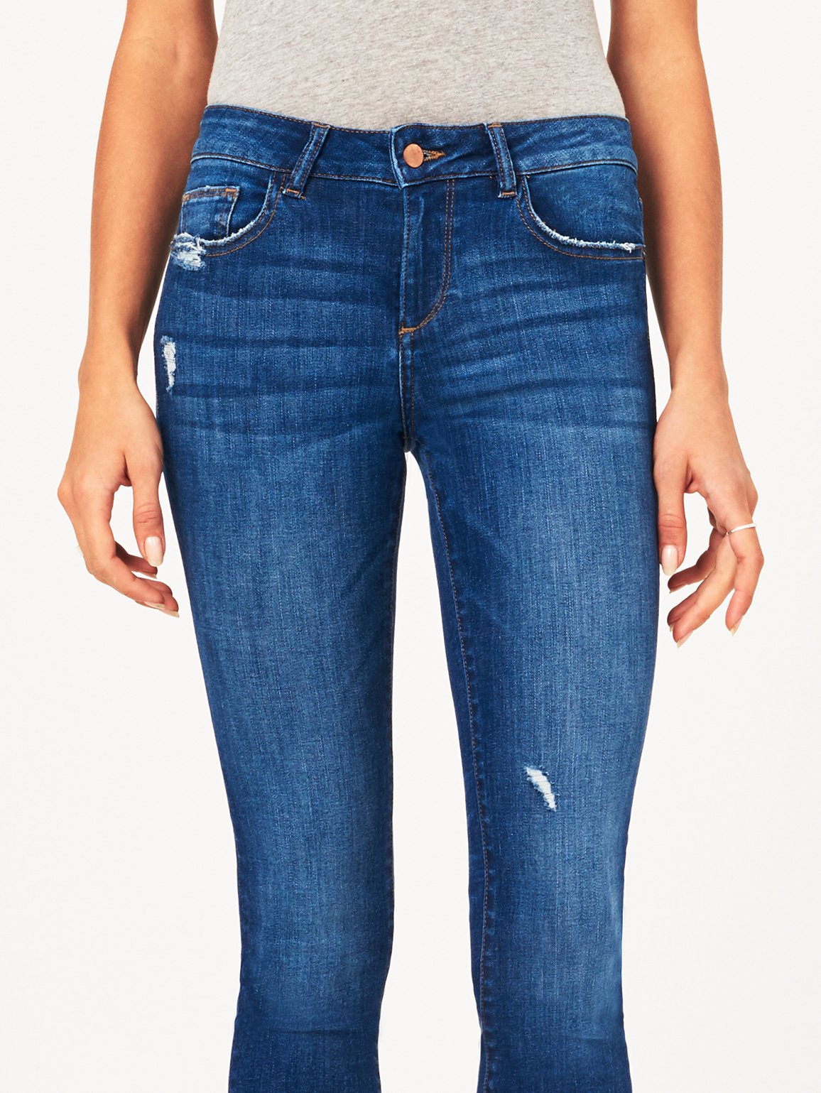 Florence Mid Rise Skinny Hughes