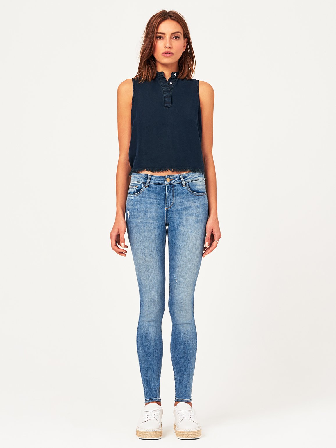 Florence Mid Rise Skinny Delano