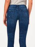 Florence Crop Mid Rise Skinny Slater