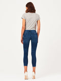 Florence Crop Mid Rise Skinny Slater