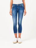 Florence Crop Mid Rise Skinny Everglade