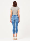 Florence Crop Mid Rise Skinny Cavalier
