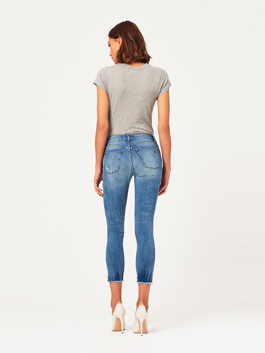 Florence Crop Mid Rise Skinny Hendrix