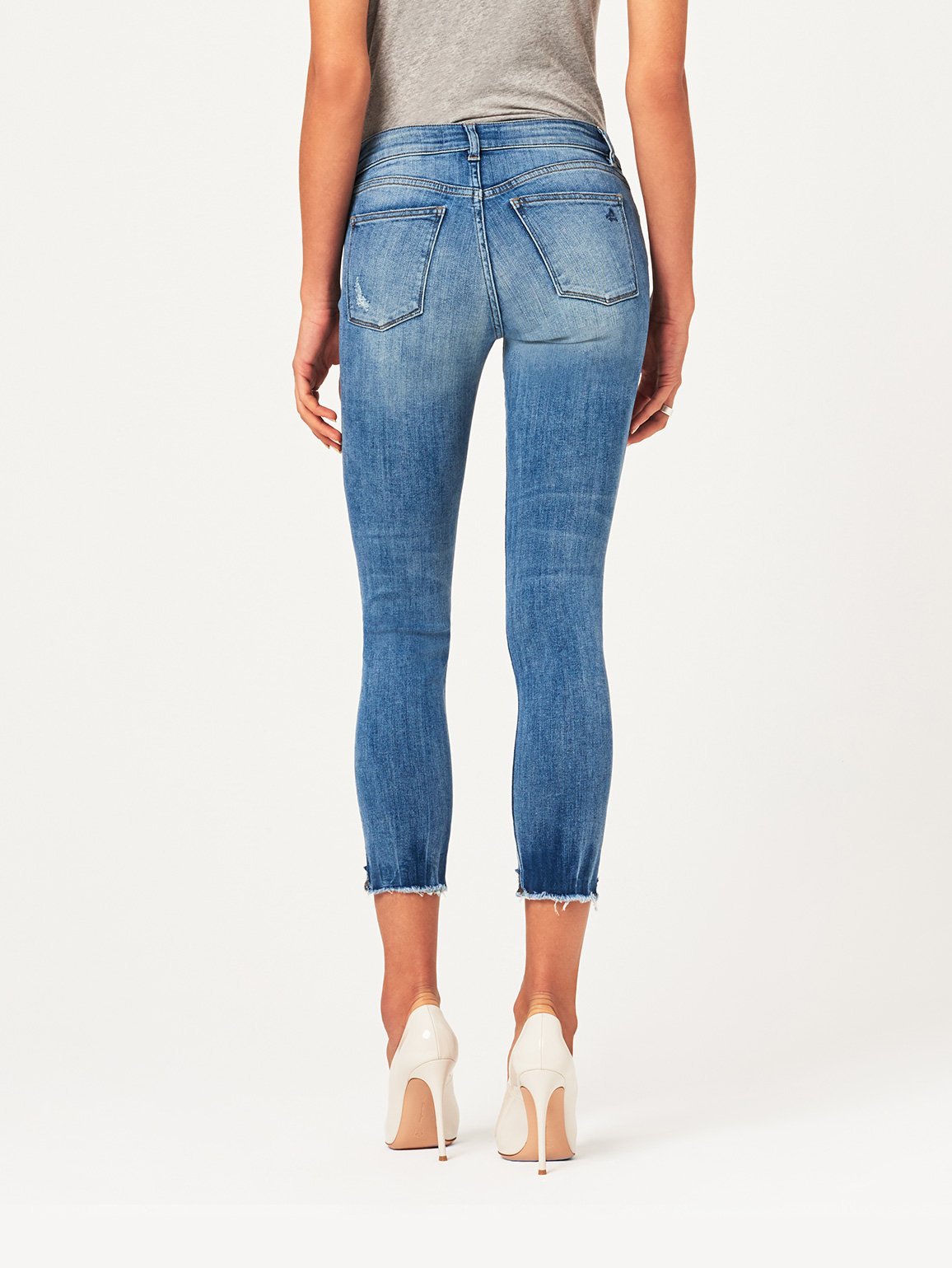 Florence Crop Mid Rise Skinny Hendrix