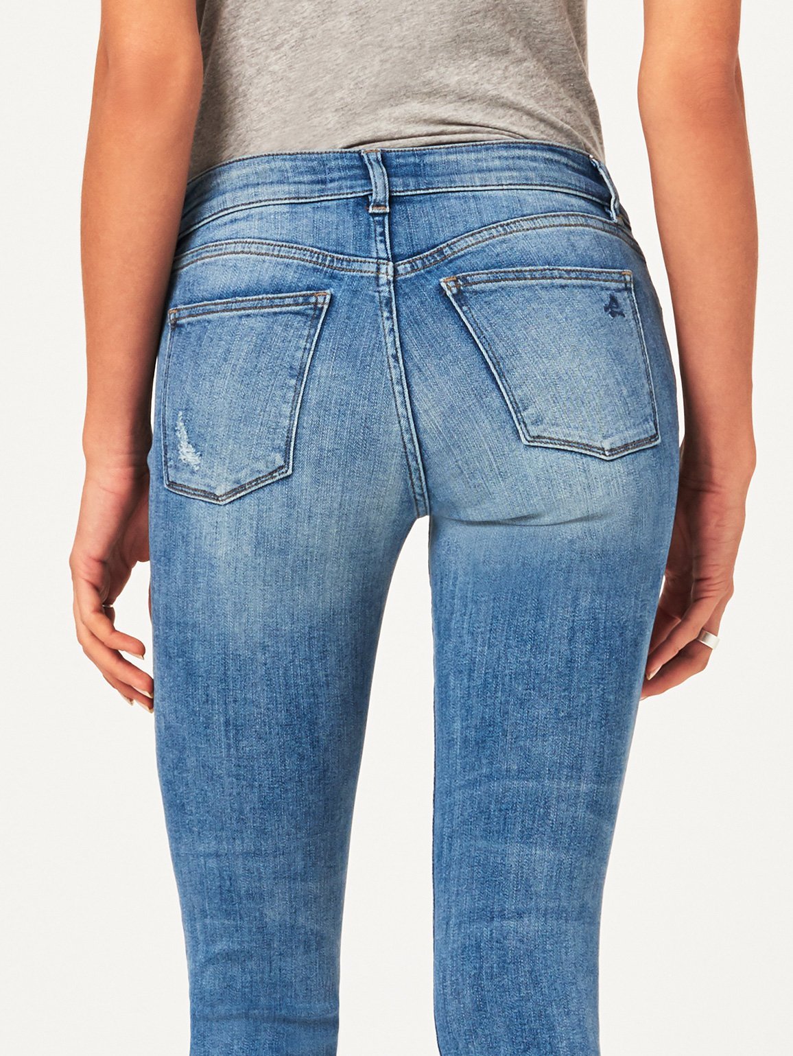 Florence Crop Mid Rise Skinny Hendrix