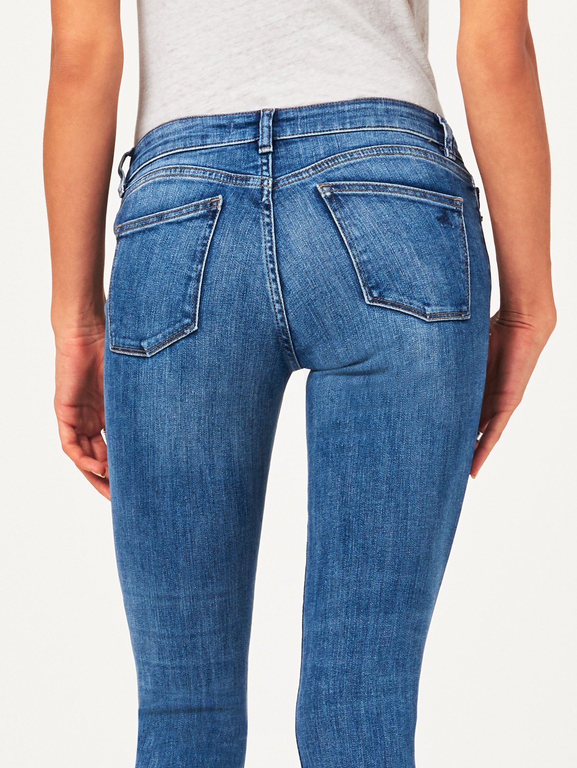 Margaux Mid Rise Ankle Skinny Costa Mesa