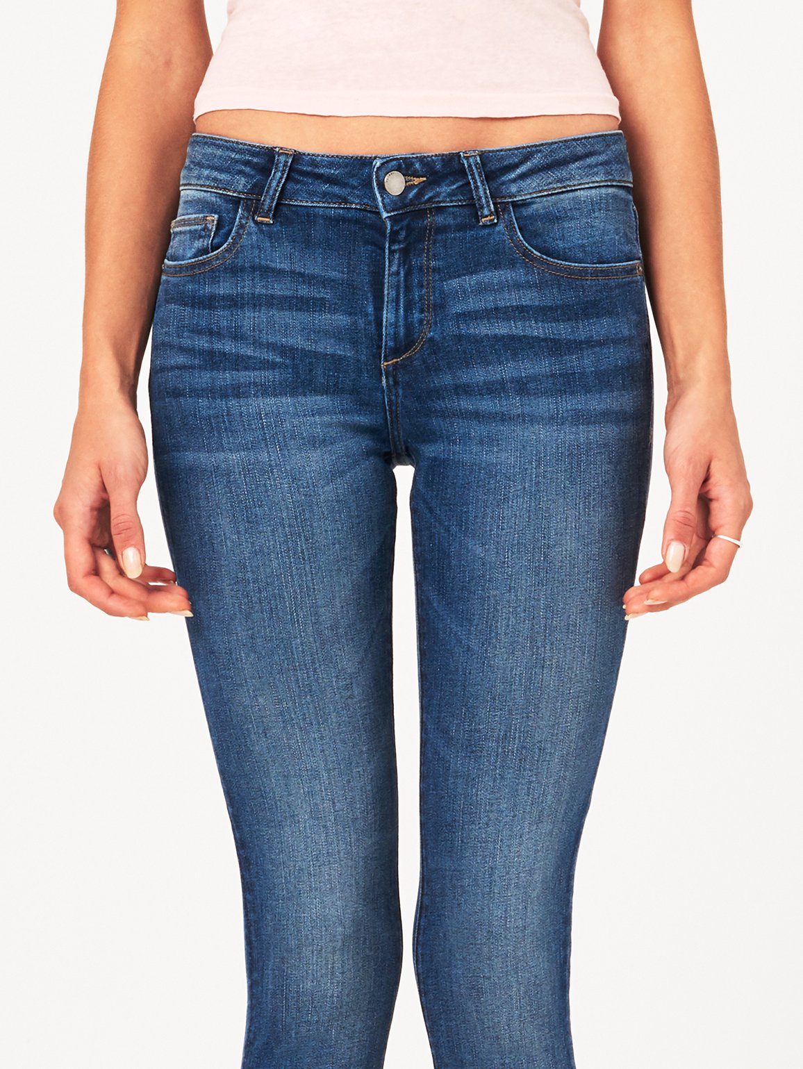 Margaux Mid Rise Ankle Skinny Paramount