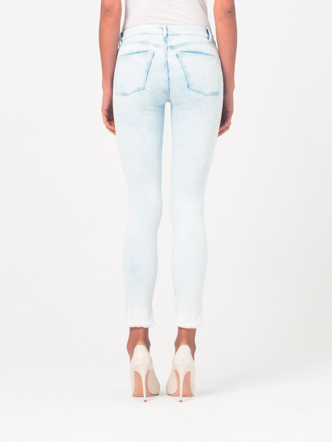 Margaux Mid Rise Ankle Skinny Kodak
