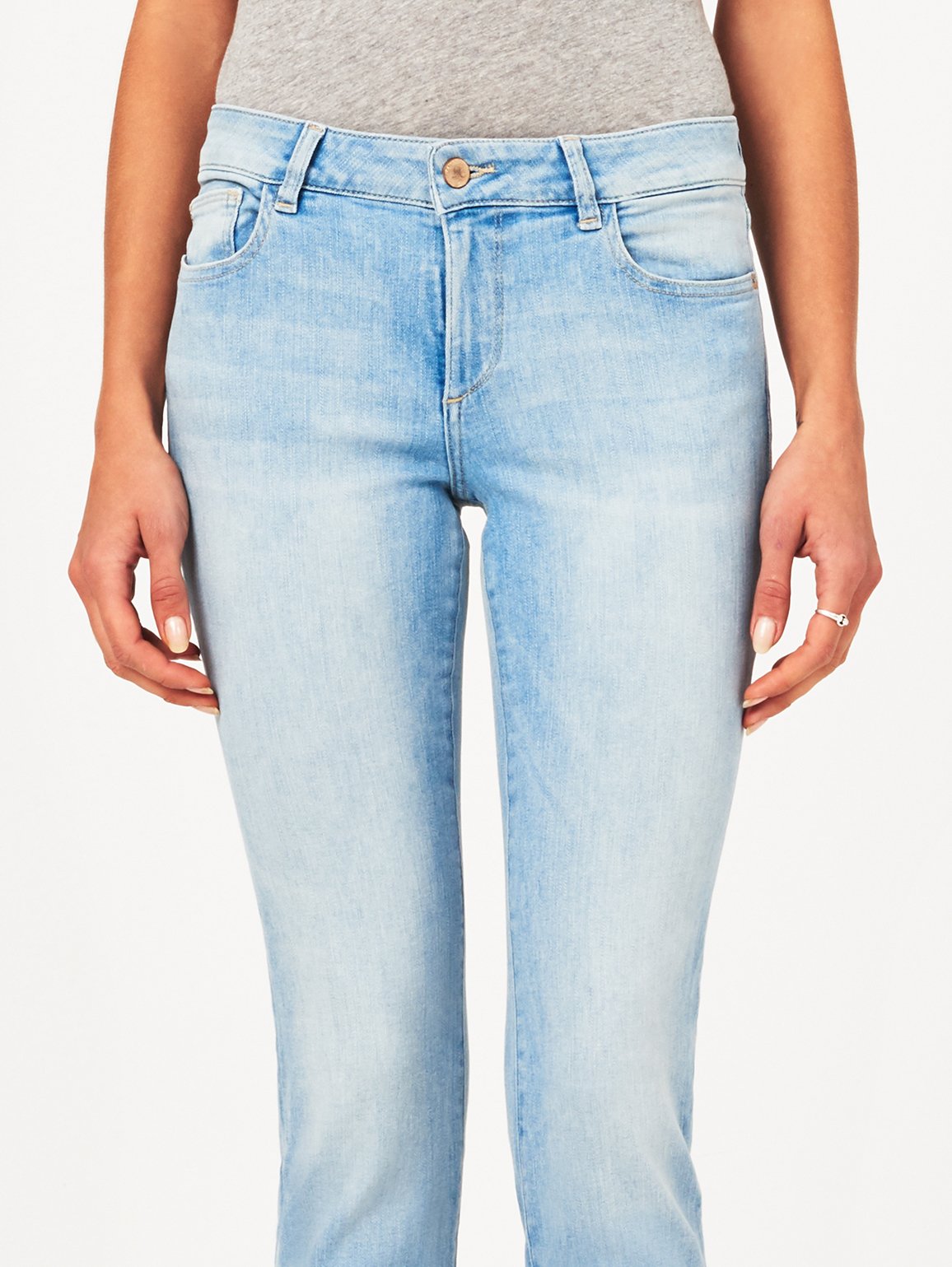 Coco Mid Rise Curvy Ankle Skinny Kelso