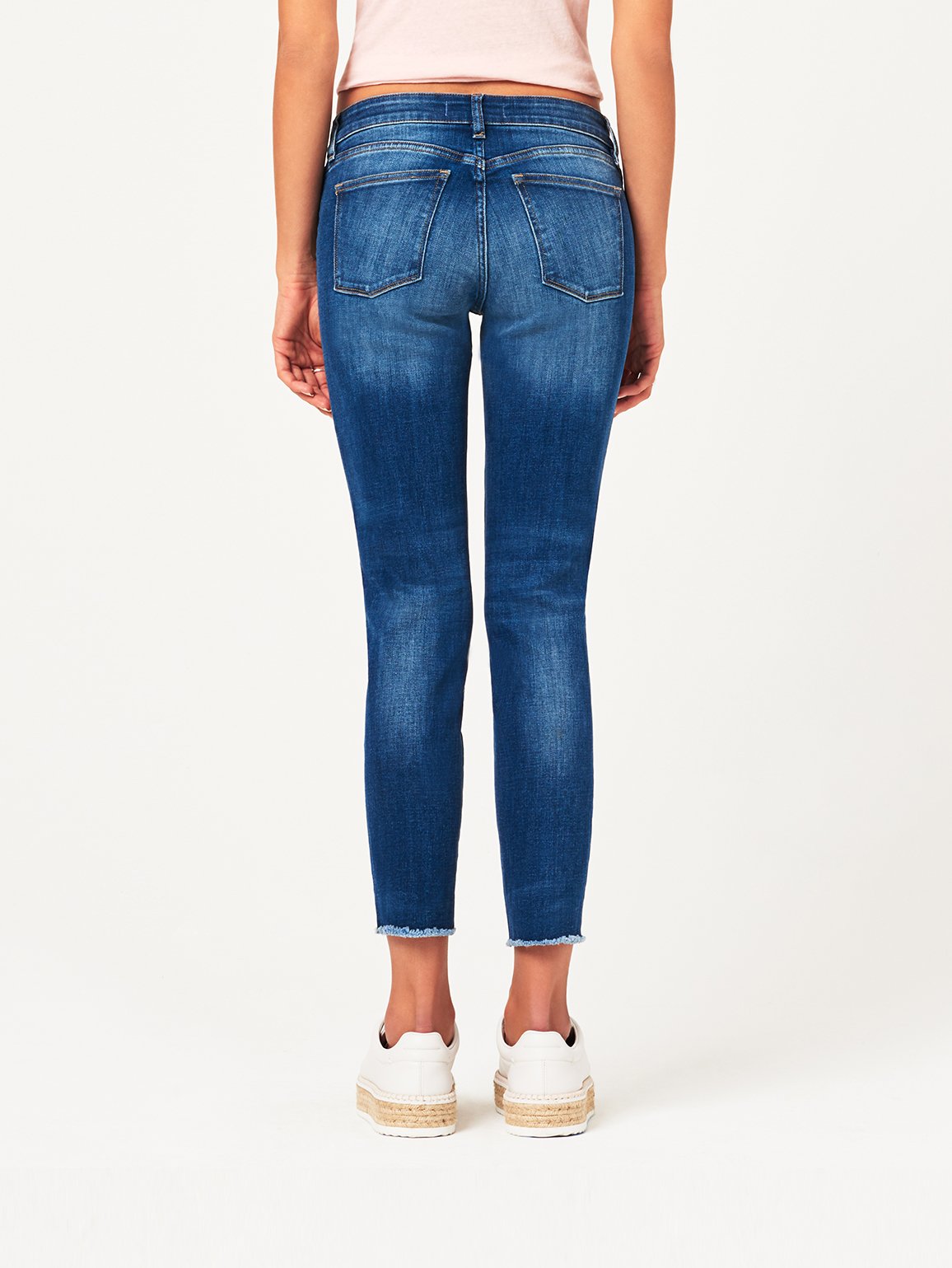 Coco Mid Rise Curvy Ankle Skinny Callahan