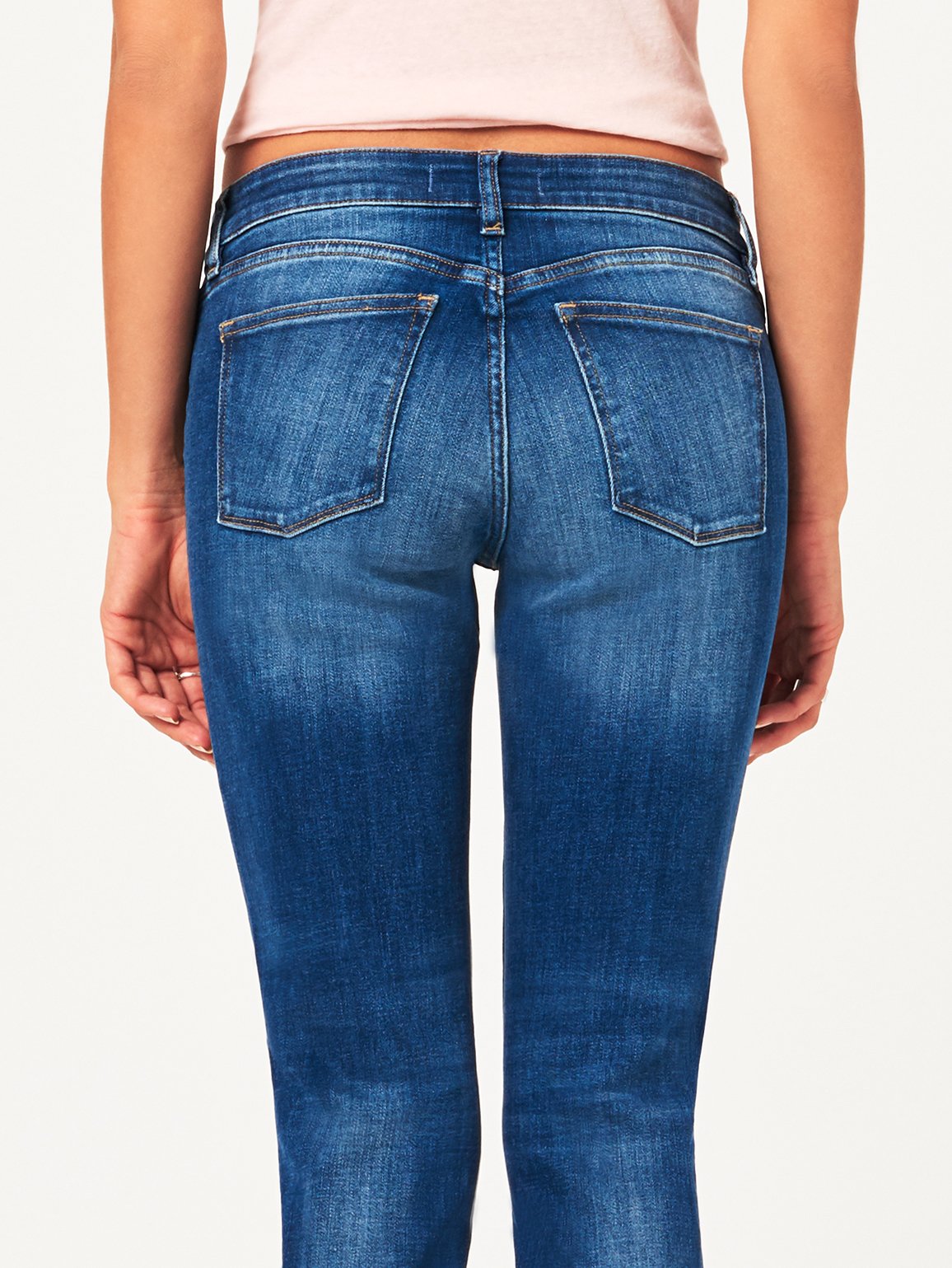 Coco Mid Rise Curvy Ankle Skinny Callahan