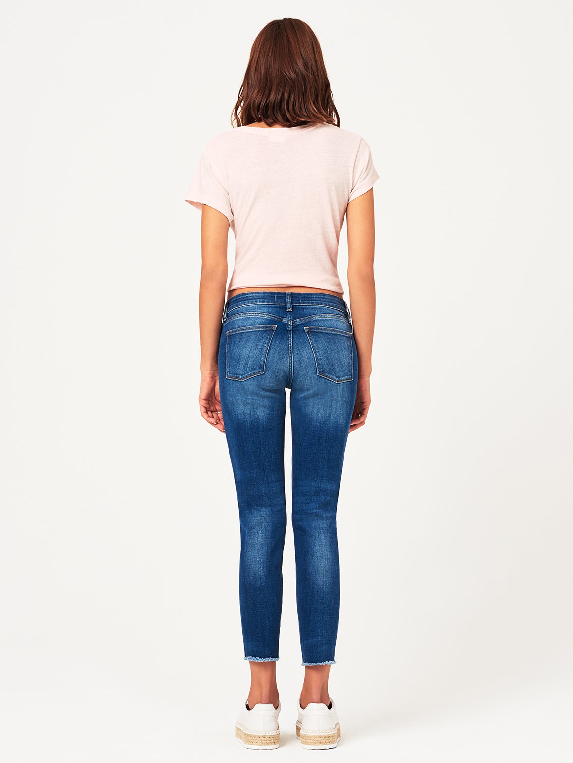 Coco Mid Rise Curvy Ankle Skinny Callahan
