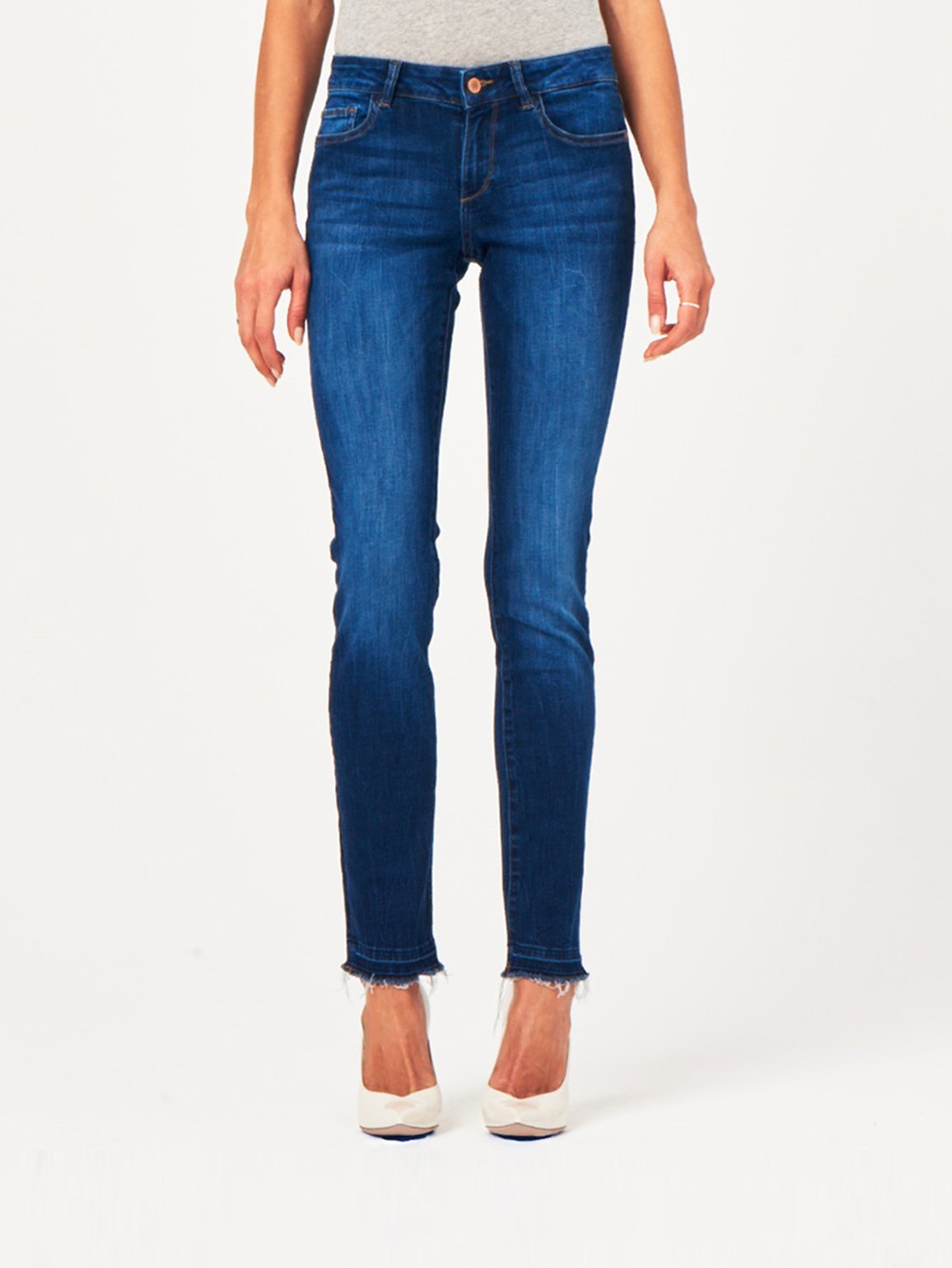 Coco Mid Rise Curvy Straight Parsons