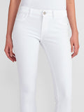 Florence Mid Rise Skinny Porcelain