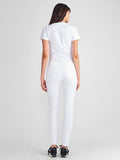 Florence Mid Rise Skinny Porcelain