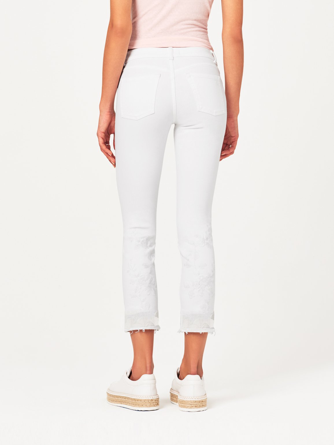Mara Ankle Mid Rise Straight Tularose