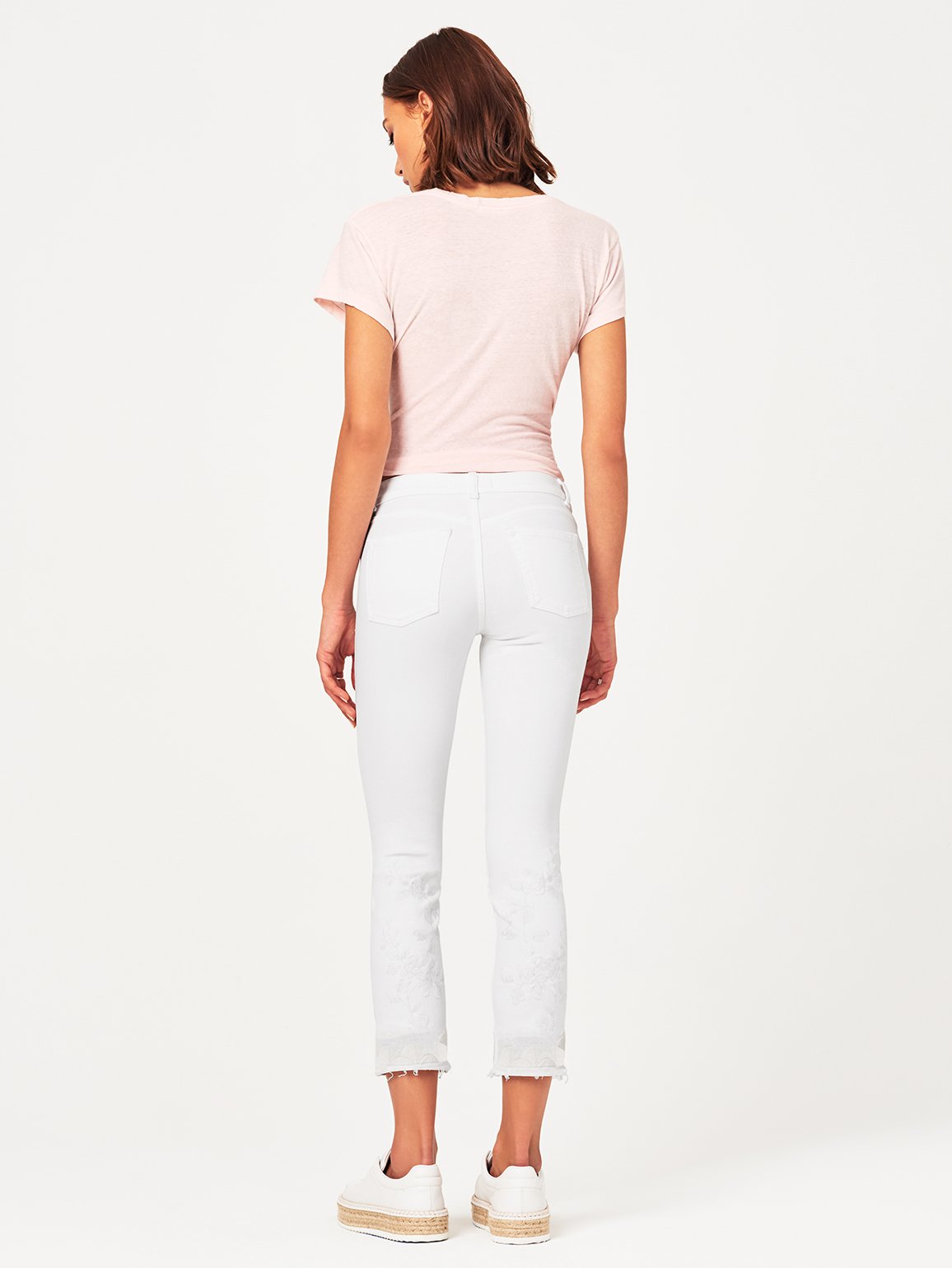 Mara Ankle Mid Rise Straight Tularose
