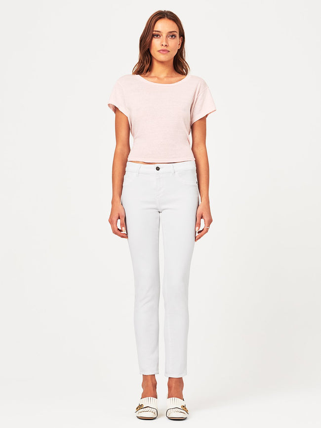 Angel Mid Rise Cigarette White