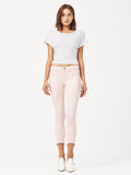 Florence Crop Mid Rise Skinny Blush Pink