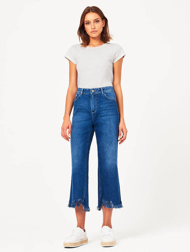Hepburn High Rise Wide Leg Goldfield