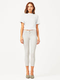 Florence Crop Mid Rise Skinny Bone
