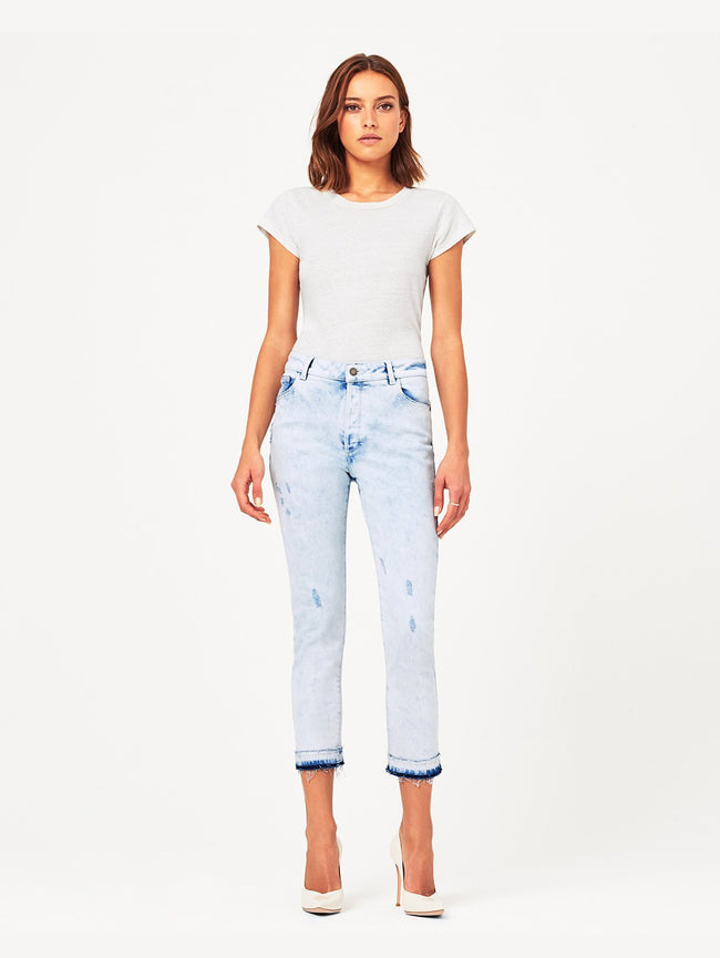 Bella Crop High Rise Vintage Slim Bayfield