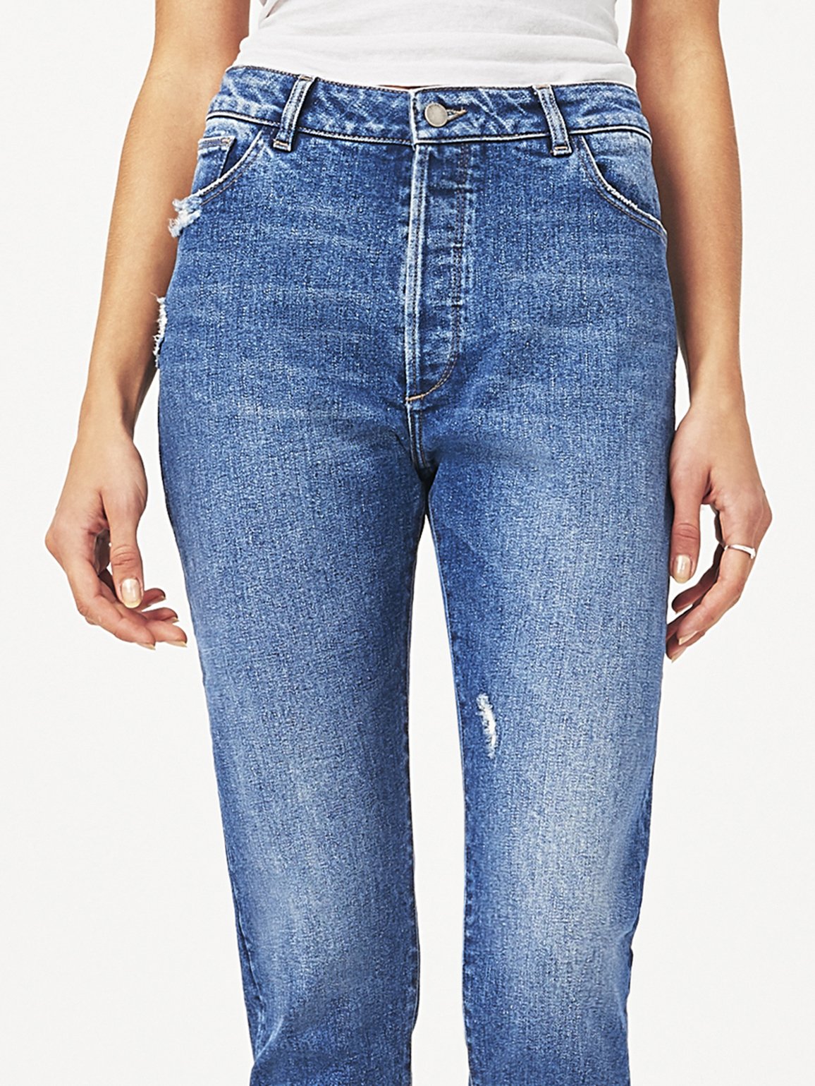Bella Crop High Rise Vintage Slim Grandview