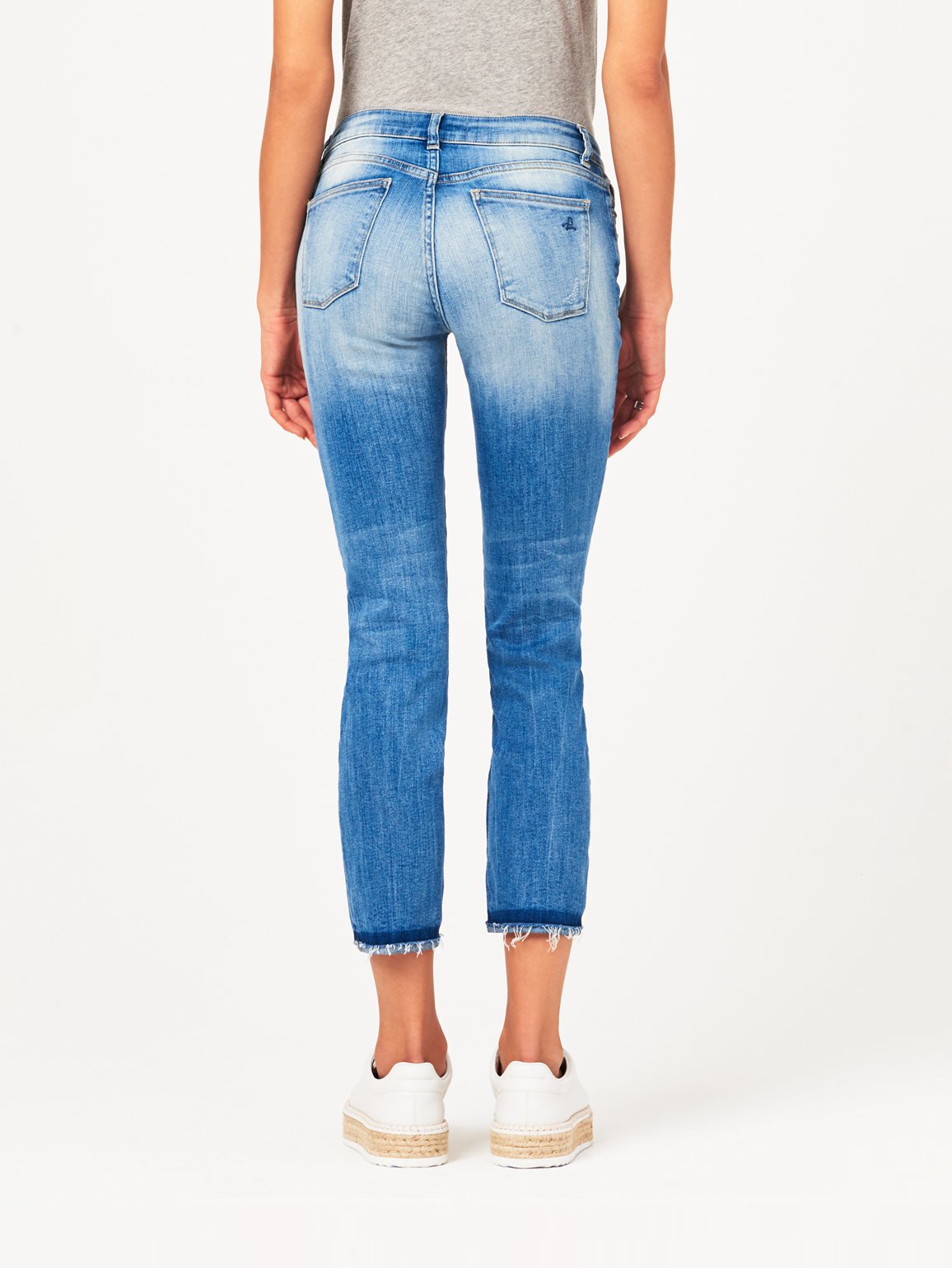 Mara Ankle Mid Rise Straight Montague