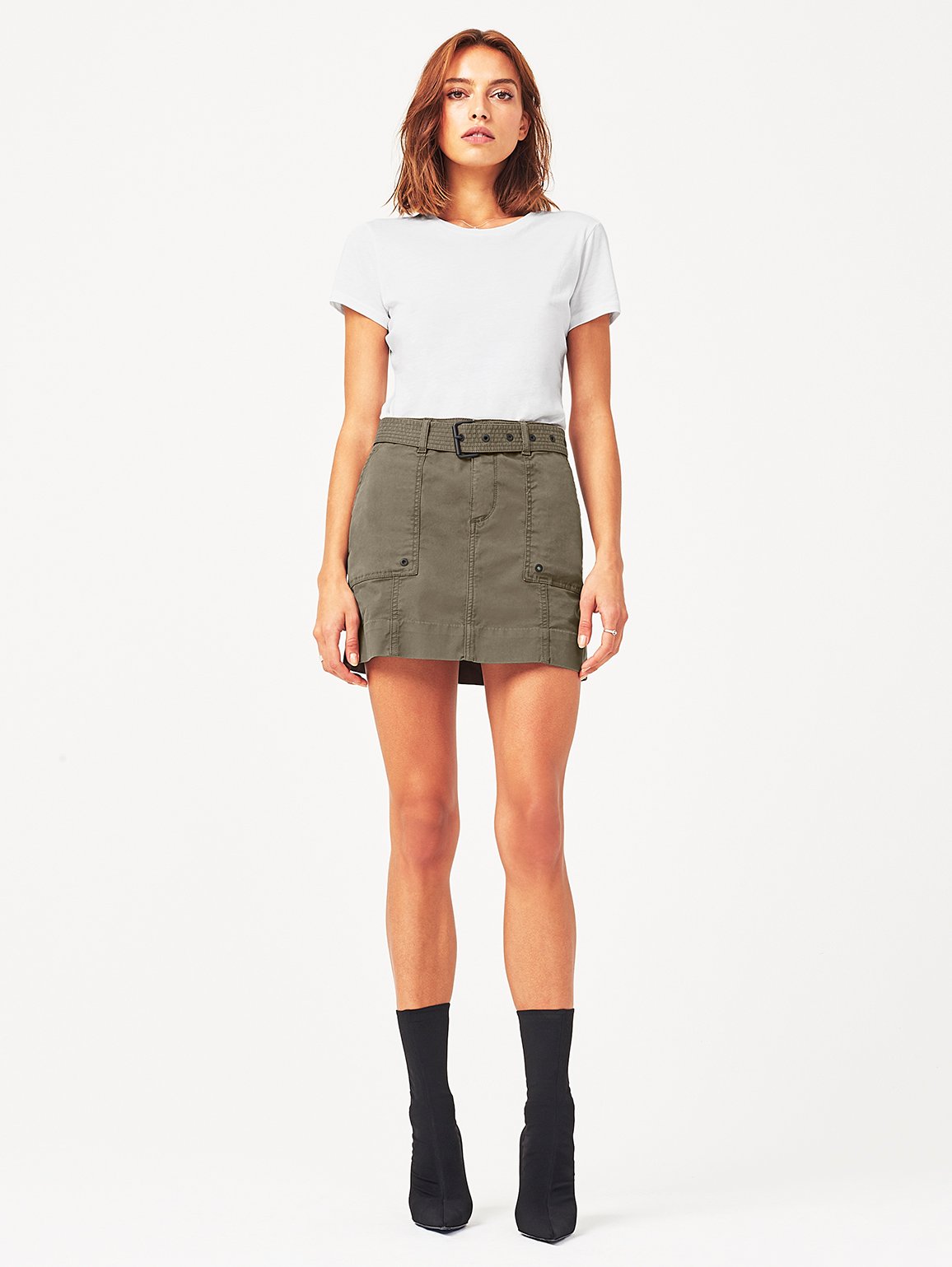 Parker High Rise Mini Skirt Driftless