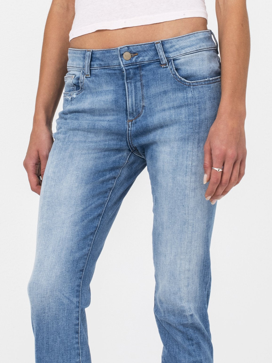 Florence Crop Mid Rise Skinny New Town