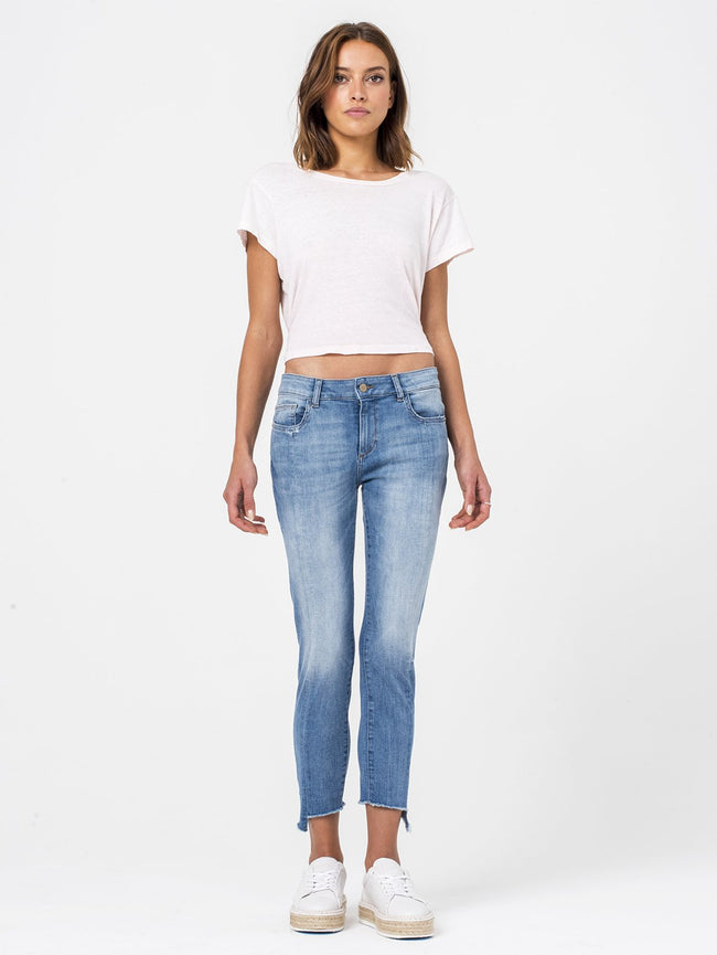 Florence Crop Mid Rise Skinny New Town