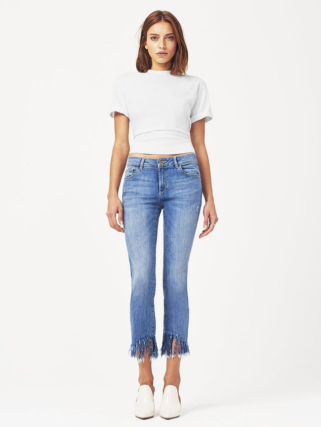 Mara Ankle Mid Rise Straight Upstate
