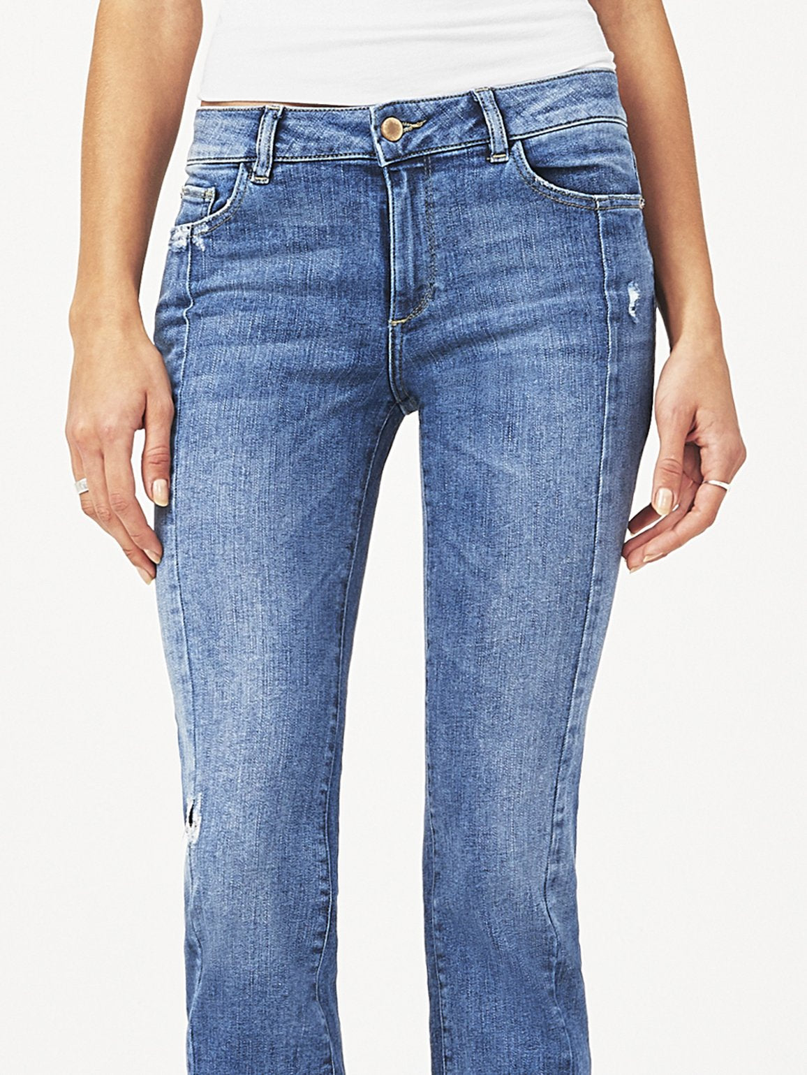 Mara Ankle Mid Rise Straight Castlewood