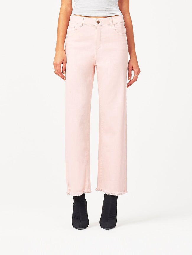 Hepburn High Rise Wide Leg Blush Pink