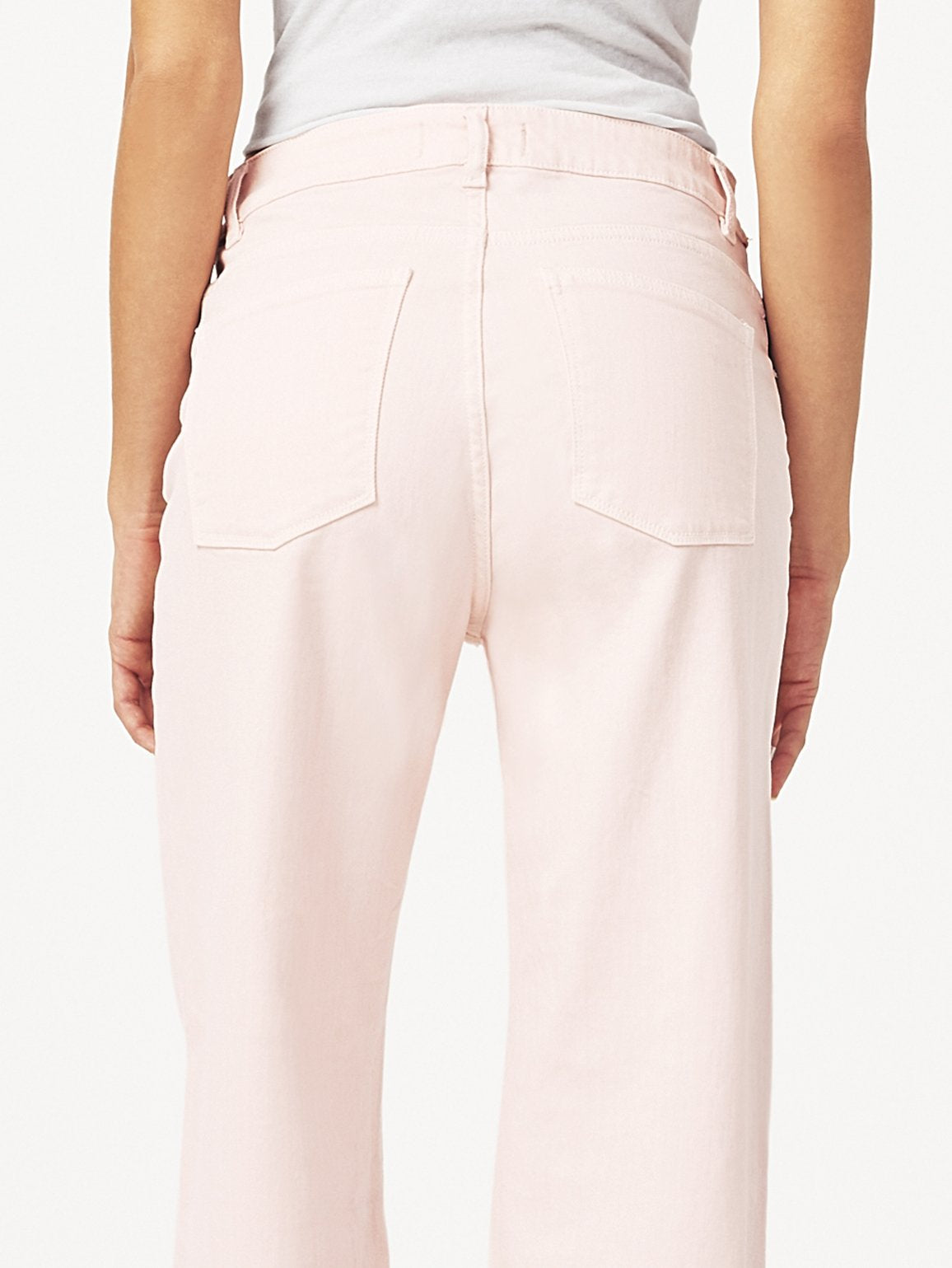 Hepburn High Rise Wide Leg Blush Pink